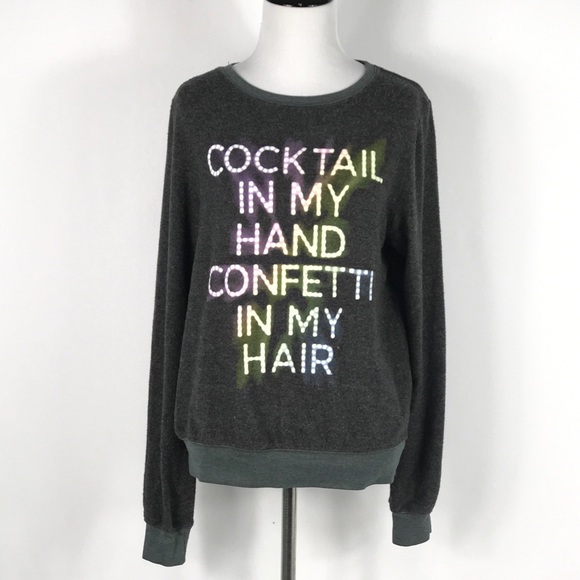Wildfox Sweaters - NWOT Wildfox Sweatshirt Gray size XS